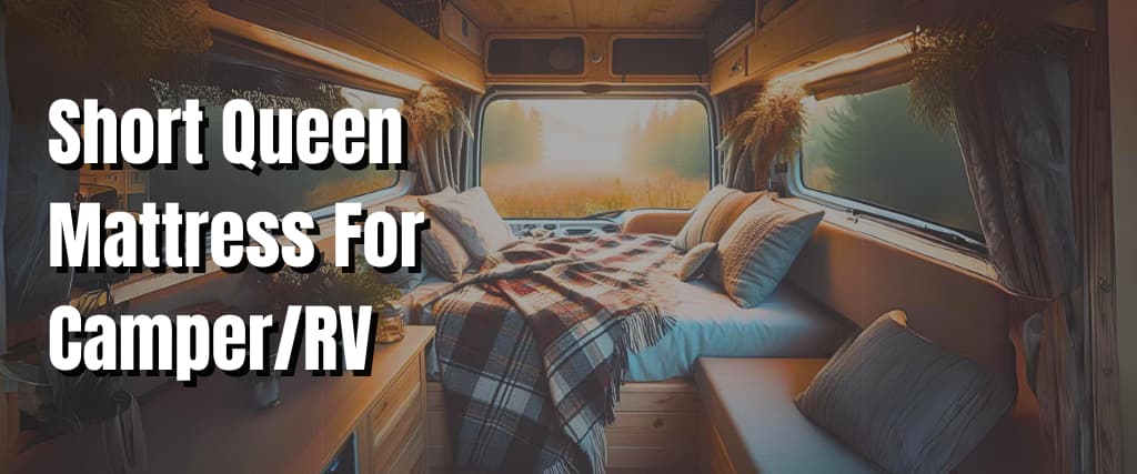 Short Queen Mattress For CamperRV.