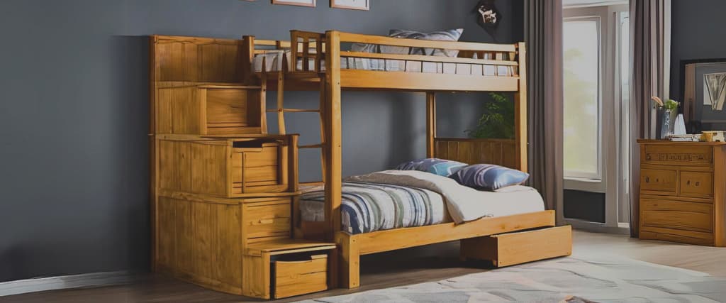 Introducing the Jordan Triple Bunk Bed.