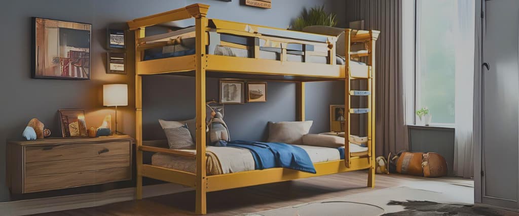 Introducing the Jordan Triple Bunk Bed.