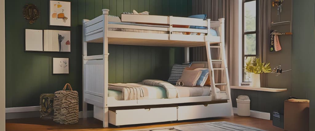 Introducing the Jordan Triple Bunk Bed.