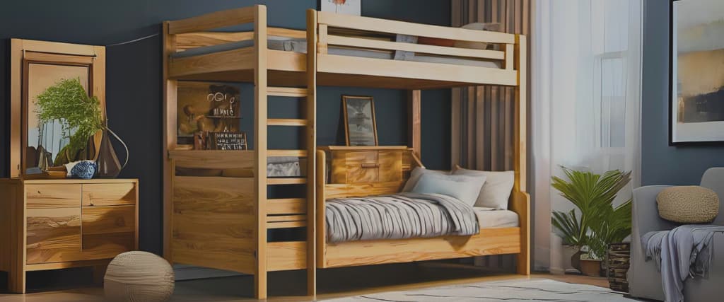 Introducing the Jordan Triple Bunk Bed.